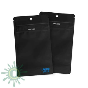 Loud Lock Grip N Pull Mylar Bags - Black - 1000ct-Collective Supplies-[-LoudLock.com