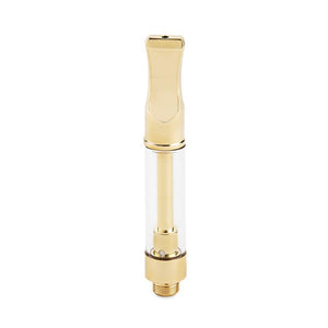 Ceramic Glass Oil Atomizer - 0.9mm - Gold - 1ml - 30ct-Oil Cartridge Atomizer-[Gold-LoudLock.com