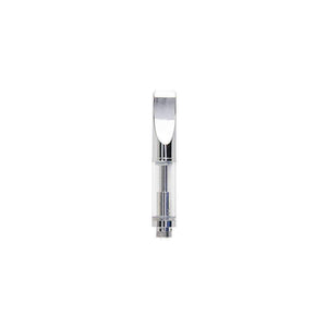 Ceramic Glass Atomizer - 0.9mm - Chrome - 0.5ml - EZ Process - 100ct-Oil Cartridge Atomizer-[Chrome-LoudLock.com