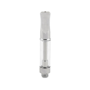 Ceramic Glass Oil Atomizer -1.6mm - Chrome - 1ml - 30ct-Oil Cartridge Atomizer-[Chrome-LoudLock.com