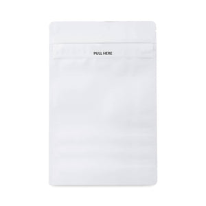 Loud Lock Grip N Pull Mylar Bags - White - 1000ct-Collective Supplies-[1 Oz-LoudLock.com