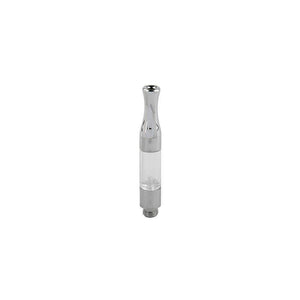 Plastic G2 Oil Atomizer + Tubes - Chrome - 1/2ml - 30ct-Oil Cartridge Atomizer-[-LoudLock.com