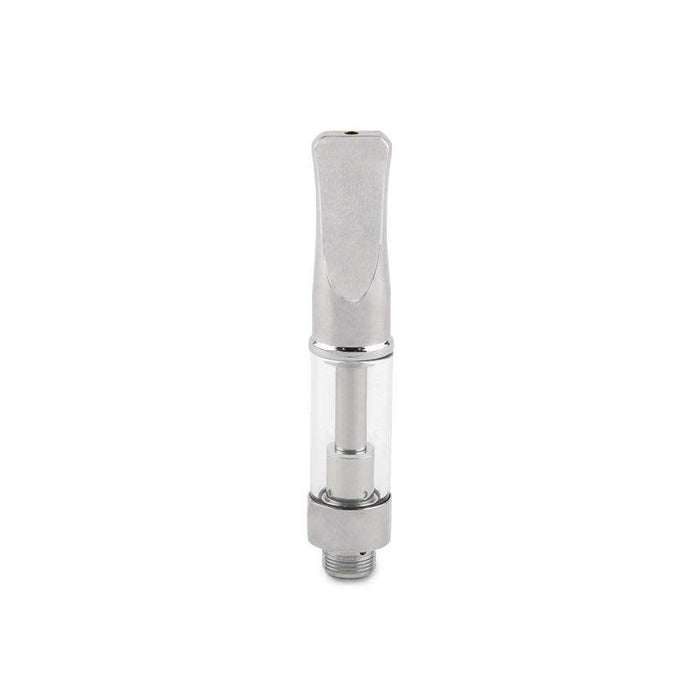 Ceramic Glass Atomizer - 0.9mm - Chrome - 1/2 ml -30ct
