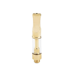 Ceramic Glass Oil Atomizer - 0.9mm - Gold - 1/2ml - 30ct-Oil Cartridge Atomizer-[Gold-LoudLock.com