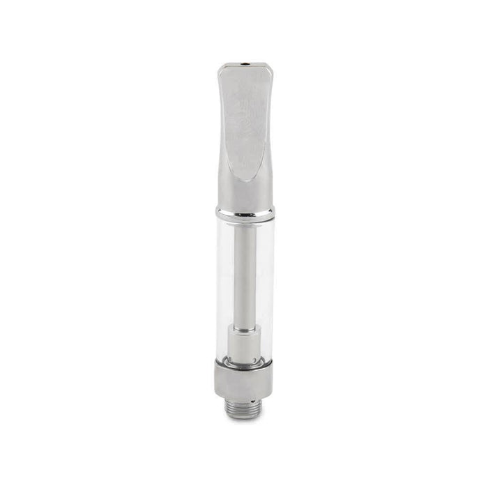 Ceramic Glass Atomizer - 0.9mm - Chrome - 1ml -30ct