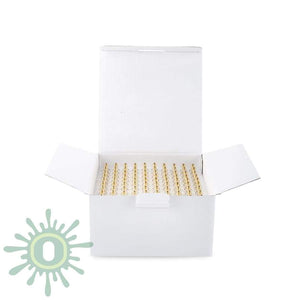 Ceramic Glass Oil Atomizer - 0.9mm - Gold - 1ml - 30ct-Oil Cartridge Atomizer-[-LoudLock.com