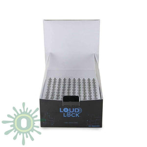 Ceramic Glass Oil Atomizer 1.6 MM - Chrome - 1/2ml - EZ Process - 100ct-Oil Cartridge Atomizer-[Chrome-LoudLock.com