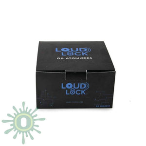 Ceramic Oil Atomizer - Black Tip - 1/2ml - EZ Process - 100ct-Oil Cartridge Atomizer-[Black-LoudLock.com