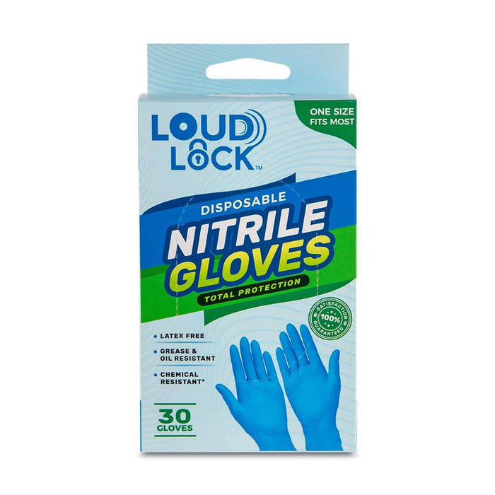 Loud Lock Nitrile Gloves - 30ct