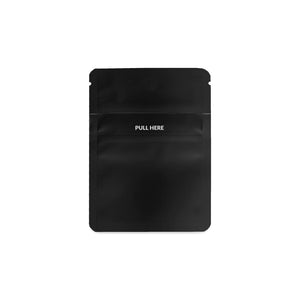 Loud Lock Grip N Pull Mylar Bags - Black - 1000ct-Collective Supplies-[-LoudLock.com