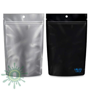 Loud Lock All States Mylar Bags - Black/Clear - 1000ct-Collective Supplies-[-LoudLock.com
