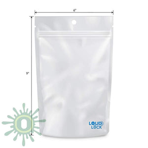Loud Lock All States Mylar Bags - White - 1000ct-Collective Supplies-[1 oz - 1000 count-White-LoudLock.com