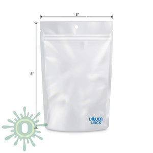 Loud Lock All States Mylar Bags - White - 1000ct-Collective Supplies-[1/2 oz - 1000 count-White-LoudLock.com