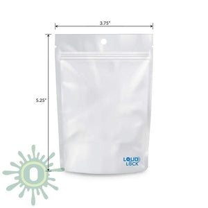 Loud Lock All States Mylar Bags - White - 1000ct-Collective Supplies-[1/8 oz - 1000 count-White-LoudLock.com