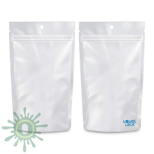 Loud Lock All States Mylar Bags - White - 1000ct-Collective Supplies-[-LoudLock.com