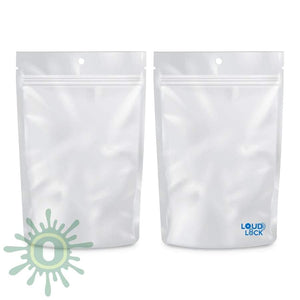 Loud Lock All States Mylar Bags - White - 1000ct-Collective Supplies-[-LoudLock.com