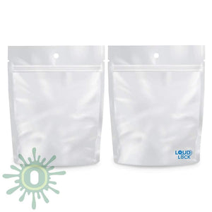 Loud Lock All States Mylar Bags - White - 1000ct-Collective Supplies-[-LoudLock.com