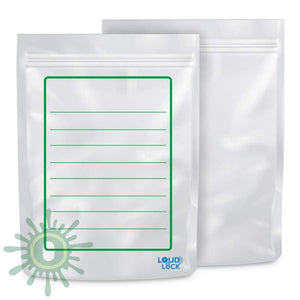 Loud Lock All States Mylar Bags - White/Clear - 1000ct-Collective Supplies-[-LoudLock.com