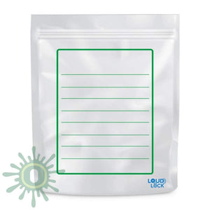 Loud Lock All States Mylar Bags - White/Clear - 1000ct-Collective Supplies-[-LoudLock.com