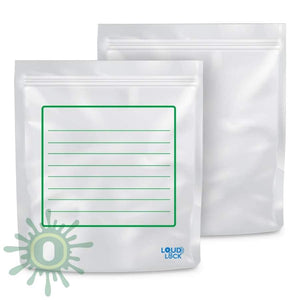 Loud Lock All States Mylar Bags - White/Clear - 1000ct-Collective Supplies-[-LoudLock.com