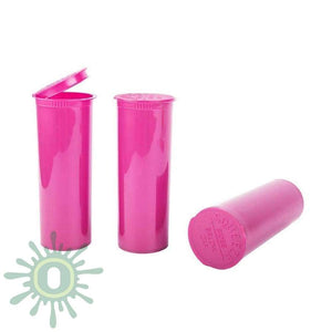 Loud Lock Child Resistant Pop Top Vials - Pink-Collective Supplies-[60 Dram - 75 Bottles Per Case-Pink-LoudLock.com