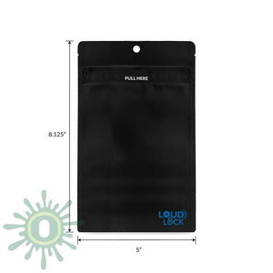 Loud Lock Grip N Pull Mylar Bags - Black - 1000ct-Collective Supplies-[2-Jan-1000ct-LoudLock.com