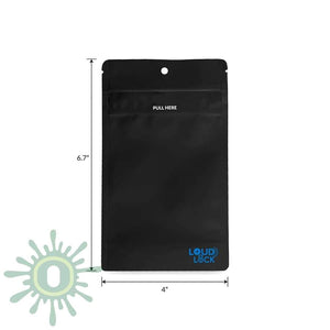 Loud Lock Grip N Pull Mylar Bags - Black - 1000ct-Collective Supplies-[4-Jan-1000ct-LoudLock.com