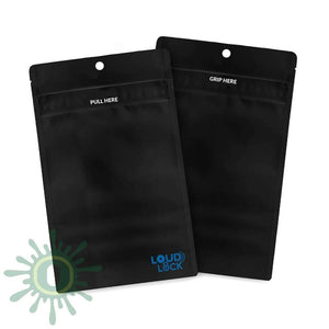 Loud Lock Grip N Pull Mylar Bags - Black - 1000ct-Collective Supplies-[-LoudLock.com