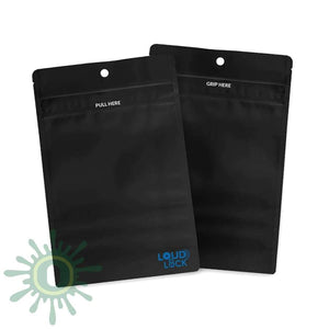 Loud Lock Grip N Pull Mylar Bags - Black - 1000ct-Collective Supplies-[-LoudLock.com