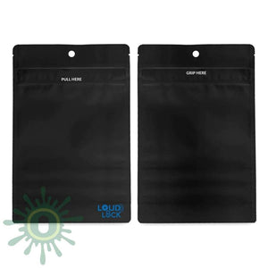 Loud Lock Grip N Pull Mylar Bags - Black - 1000ct-Collective Supplies-[-LoudLock.com