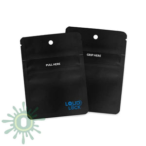 Loud Lock Grip N Pull Mylar Bags - Black - 1000ct-Collective Supplies-[-LoudLock.com