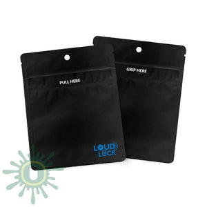 Loud Lock Grip N Pull Mylar Bags - Black - 1000ct-Collective Supplies-[-LoudLock.com