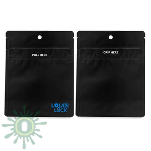 Loud Lock Grip N Pull Mylar Bags - Black - 1000ct-Collective Supplies-[-LoudLock.com